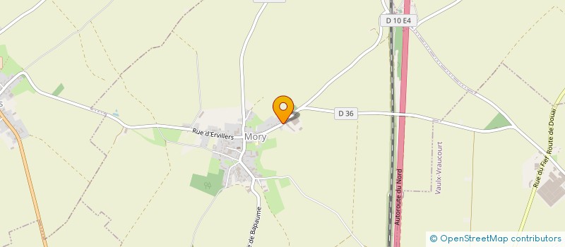 localisation de l'entreprise MADAME CHRISTELLE CROMBEZ  MORY