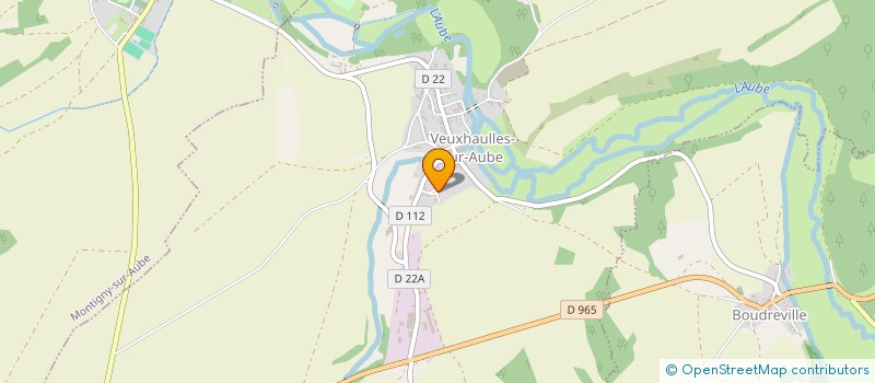 localisation de l'entreprise MADAME CHRISTELLE CRUYT à VEUXHAULLES-SUR-AUBE