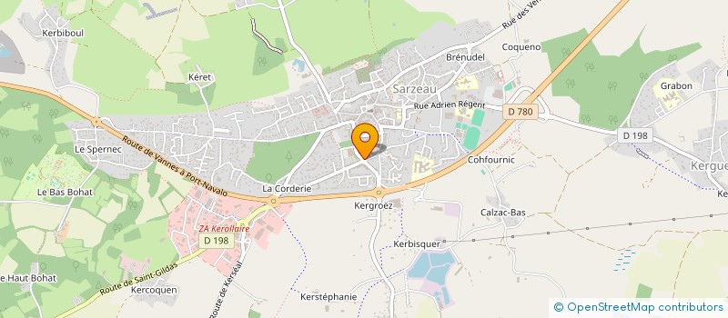 localisation de l'entreprise MADAME CHRISTELLE CUISSY à VANNES