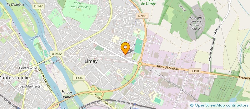 localisation de l'entreprise MADAME CHRISTELLE DACOSTA  LIMAY