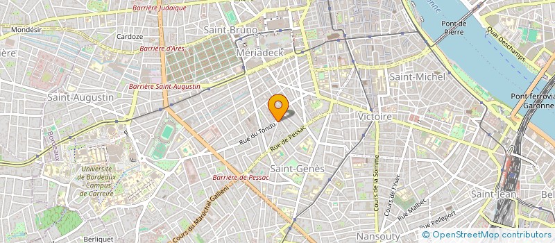 localisation de l'entreprise MADAME CHRISTELLE DALMAT  BORDEAUX