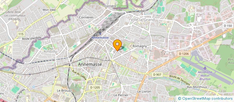 localisation de l'entreprise MADAME CHRISTELLE DANDELOT à ANNEMASSE