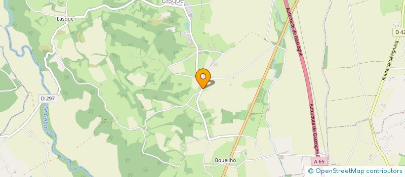 localisation de l'entreprise MADAME CHRISTELLE DANISZEWSKI  CONCHEZ DE BEARN