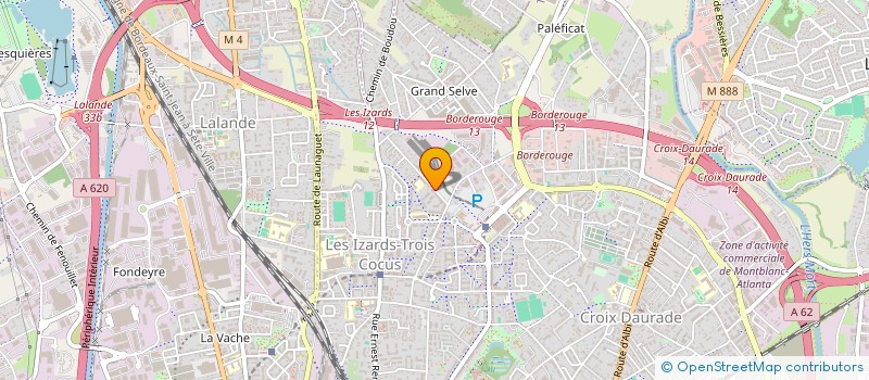 localisation de l'entreprise MADAME CHRISTELLE DARDET à TOULOUSE