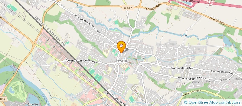 localisation de l'entreprise MADAME CHRISTELLE DARRIVERE  LESCAR