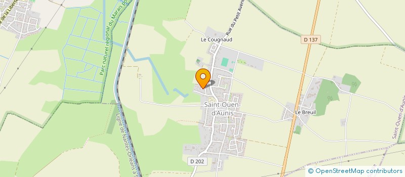 localisation de l'entreprise MADAME CHRISTELLE DAUTREIX  SAINT-OUEN-D'AUNIS