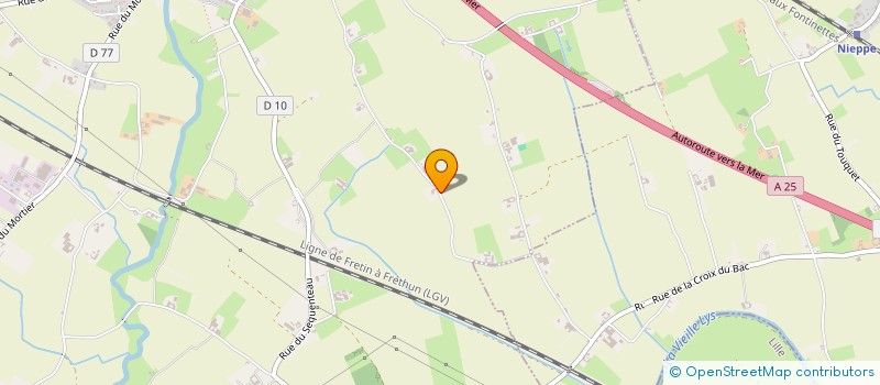 localisation de l'entreprise MADAME CHRISTELLE DE-GRES  STEENWERCK