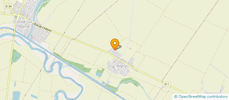 localisation de l'entreprise MADAME CHRISTELLE DEBELLU  AIGNY