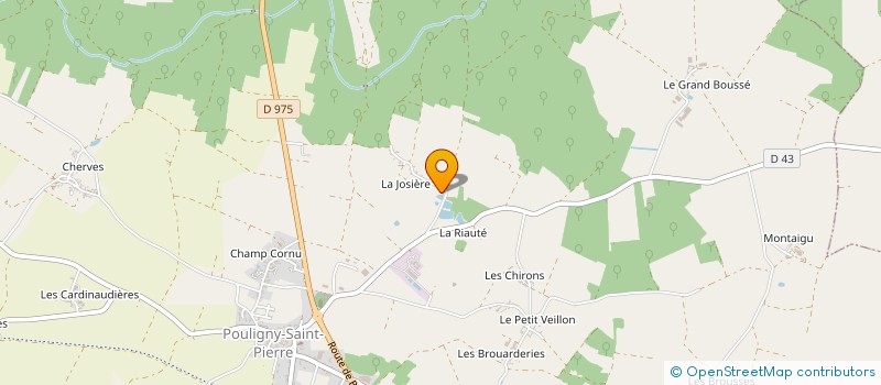 localisation de l'entreprise MADAME CHRISTELLE DEBORD à POULIGNY-SAINT-PIERRE