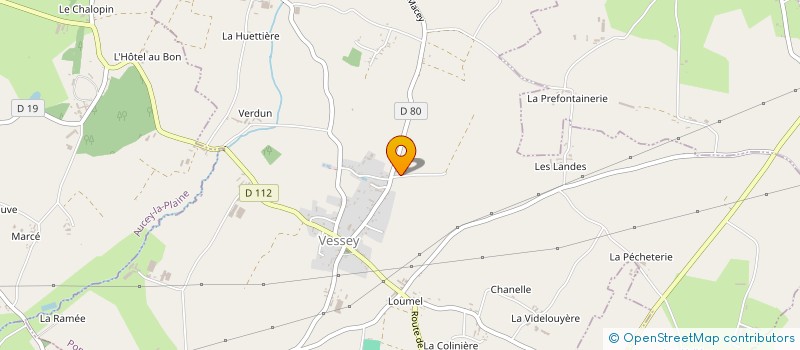 localisation de l'entreprise MADAME CHRISTELLE DEGUINE  PONTORSON