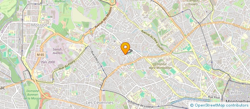 localisation de l'entreprise MADAME CHRISTELLE DEHAYE à MONTPELLIER