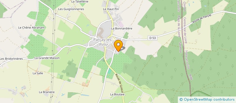 localisation de l'entreprise MADAME CHRISTELLE DEJONGHE  NOYANT-VILLAGES