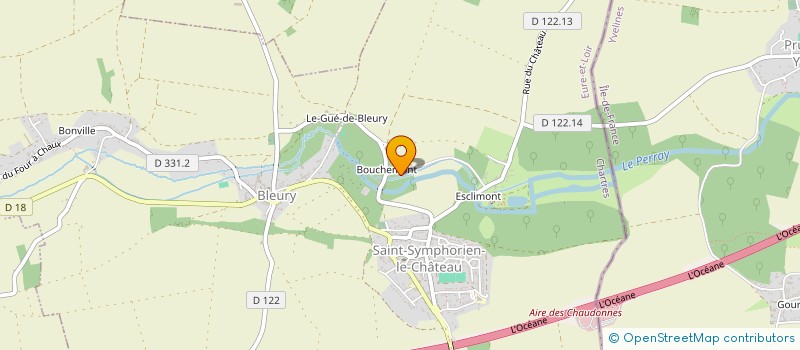 localisation de l'entreprise MADAME CHRISTELLE DELATTRE à AUNEAU-BLEURY-SAINT-SYMPHORIEN