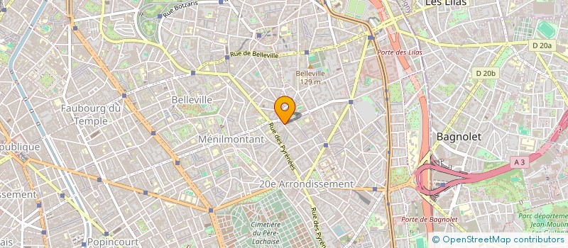 localisation de l'entreprise MADAME CHRISTELLE DELBREIL  PARIS