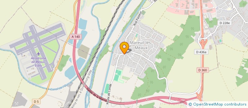 localisation de l'entreprise MADAME CHRISTELLE DELOGE à MAREUIL-LES-MEAUX