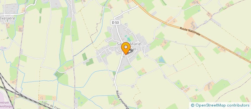 localisation de l'entreprise MADAME CHRISTELLE DEMAY  SAINTE-MARIE-CAPPEL