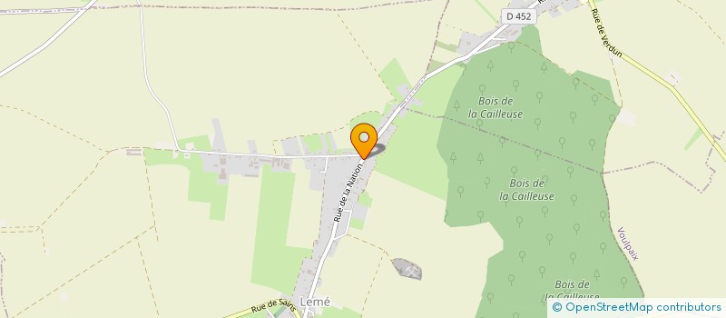 localisation de l'entreprise MADAME CHRISTELLE DERIGNON  LEME