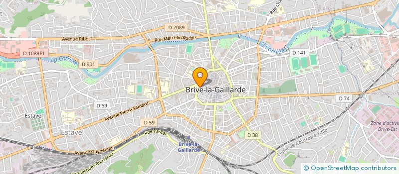 localisation de l'entreprise MADAME CHRISTELLE DESANGLES à BRIVE-LA-GAILLARDE