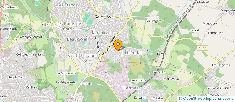 localisation de l'entreprise MADAME CHRISTELLE DESBOIS  SAINT-AVE