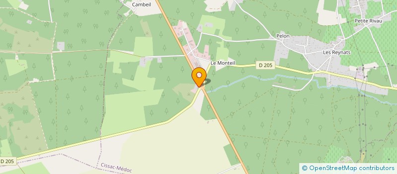 localisation de l'entreprise MADAME CHRISTELLE DESSOIT à CISSAC-MEDOC