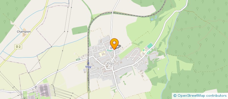 localisation de l'entreprise MADAME CHRISTELLE DEUTSCHER  VIGY