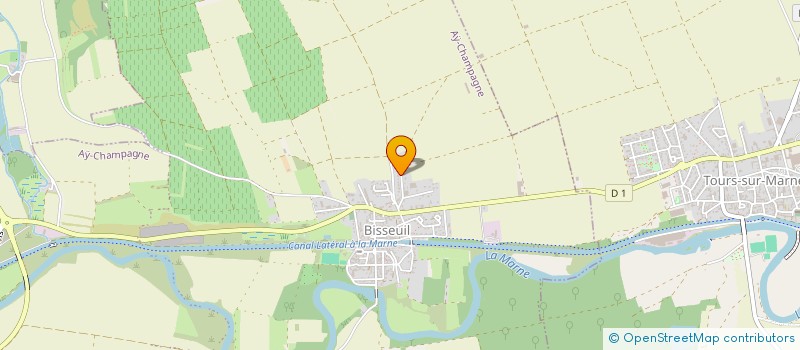 localisation de l'entreprise MADAME CHRISTELLE DIART  AY-CHAMPAGNE