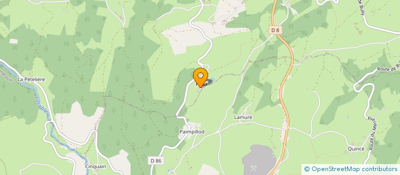 localisation de l'entreprise MADAME CHRISTELLE DIDIER  SAINT-JEAN-SAINT-MAURICE-SUR-LOIRE