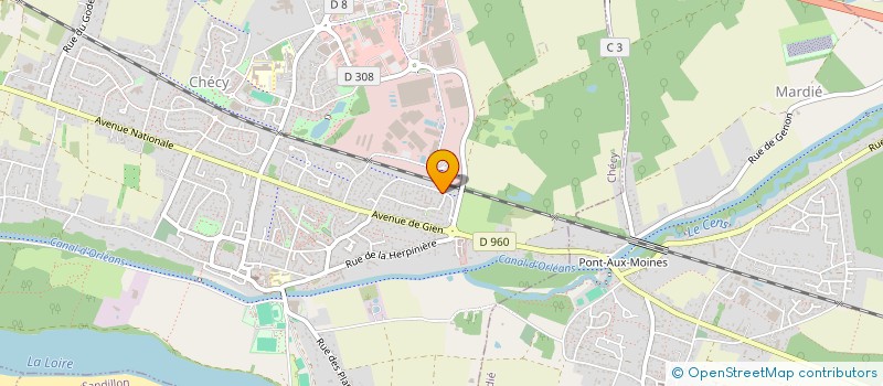 localisation de l'entreprise MADAME CHRISTELLE DIDIER  CHECY