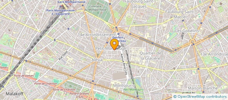 localisation de l'entreprise MADAME CHRISTELLE DJAHI  PARIS