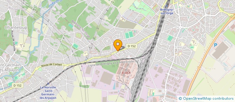 localisation de l'entreprise MADAME CHRISTELLE DOS SANTOS DIAS DA SILVA à BRETIGNY-SUR-ORGE