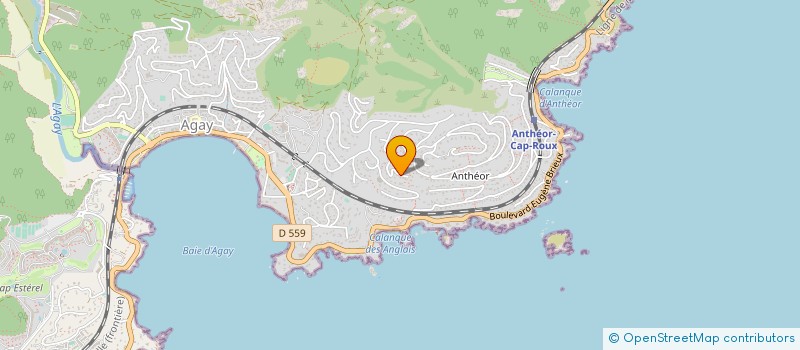 localisation de l'entreprise MADAME CHRISTELLE DOUAIRE  SAINT-RAPHAEL