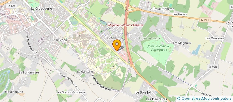 localisation de l'entreprise MADAME CHRISTELLE DOYON à POITIERS