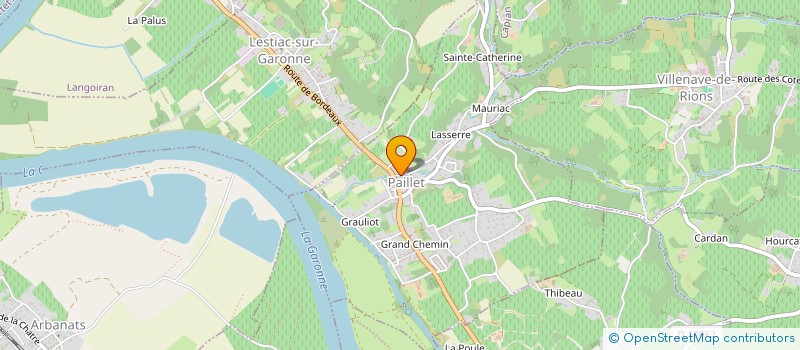 localisation de l'entreprise MADAME CHRISTELLE DUBOIS à PAILLET