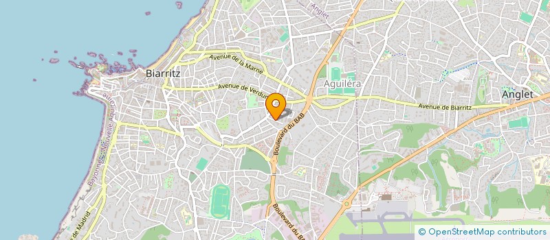 localisation de l'entreprise MADAME CHRISTELLE DUBUC  BIARRITZ