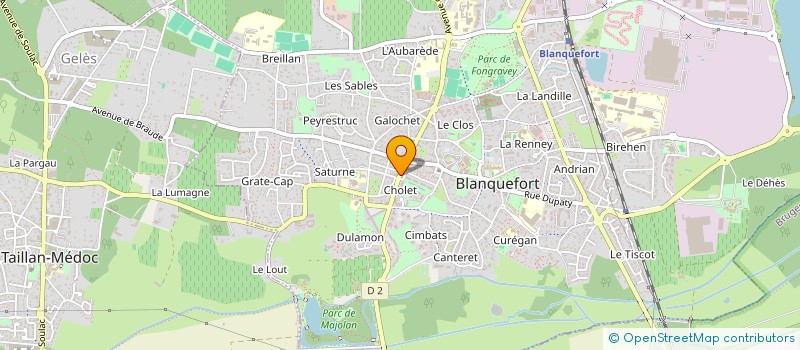 localisation de l'entreprise MADAME CHRISTELLE DUBUC à BLANQUEFORT