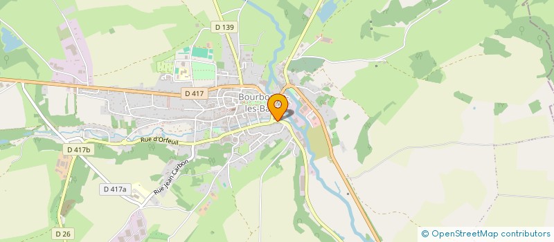 localisation de l'entreprise MADAME CHRISTELLE DUCHEMIN à BOURBONNE-LES-BAINS