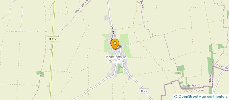 localisation de l'entreprise MADAME CHRISTELLE DUCHET  VILLENAUXE-LA-PETITE