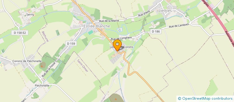 localisation de l'entreprise MADAME CHRISTELLE DUCROCQ  ESTREE-BLANCHE