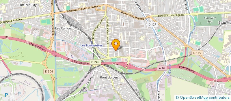 localisation de l'entreprise MADAME CHRISTELLE DUCROCQ  BAMBECQUE