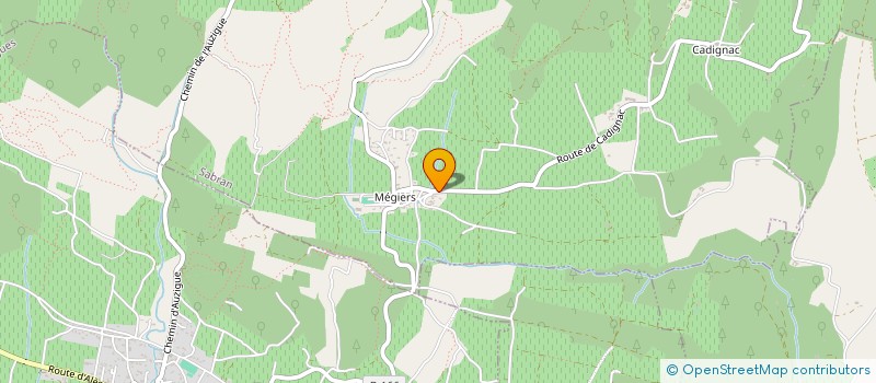 localisation de l'entreprise MADAME CHRISTELLE DUCROU  SABRAN