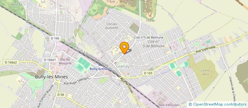 localisation de l'entreprise MADAME CHRISTELLE DUEZ  GRENAY