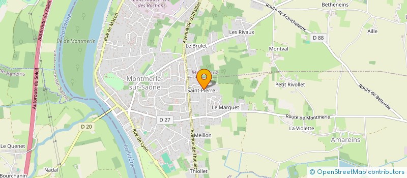 localisation de l'entreprise MADAME CHRISTELLE DUFOUR  GUEREINS