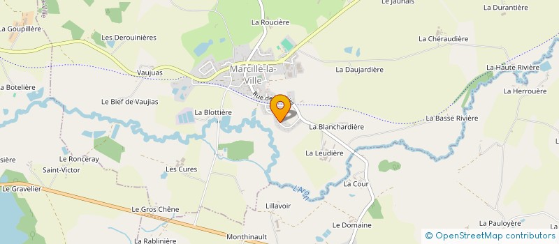 localisation de l'entreprise MADAME CHRISTELLE DUGAST  MARCILLE-LA-VILLE