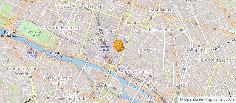 localisation de l'entreprise MADAME CHRISTELLE DUMAS  PARIS