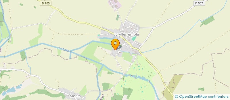 localisation de l'entreprise MADAME CHRISTELLE DUMOND  IVRY-LE-TEMPLE