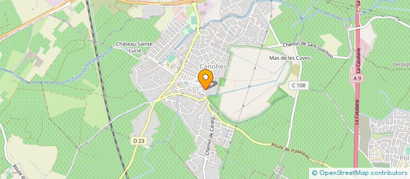 localisation de l'entreprise MADAME CHRISTELLE DUPONT  LES AVIRONS