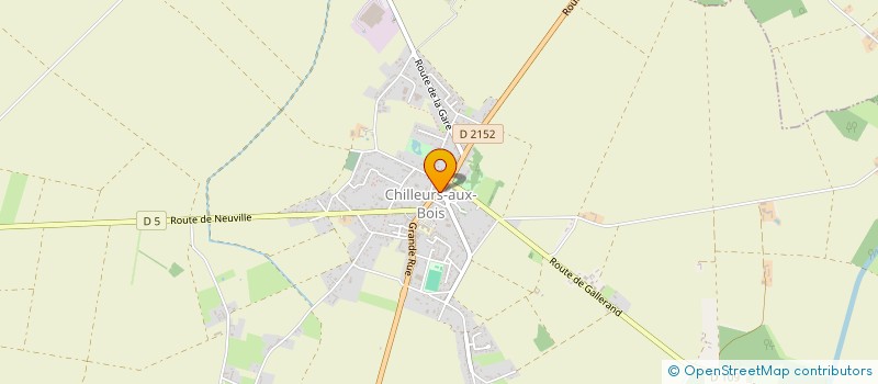 localisation de l'entreprise MADAME CHRISTELLE DUPOTY à CHILLEURS-AUX-BOIS