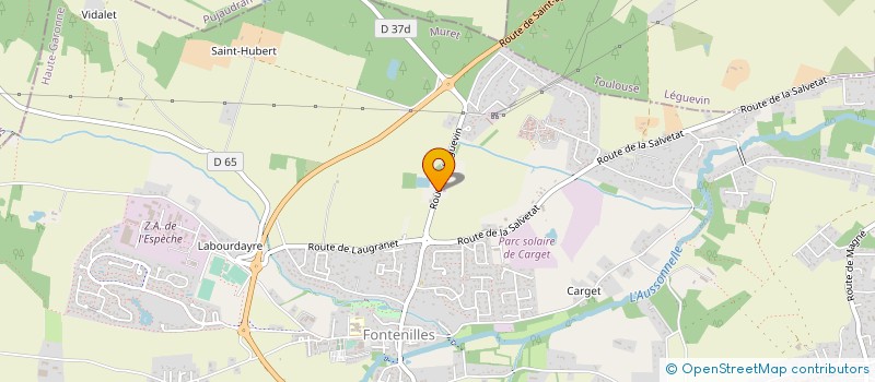 localisation de l'entreprise MADAME CHRISTELLE DUPRAT  FONTENILLES