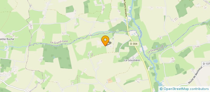 localisation de l'entreprise MADAME CHRISTELLE DURAND  SAINT VINCENT DU LOROUER