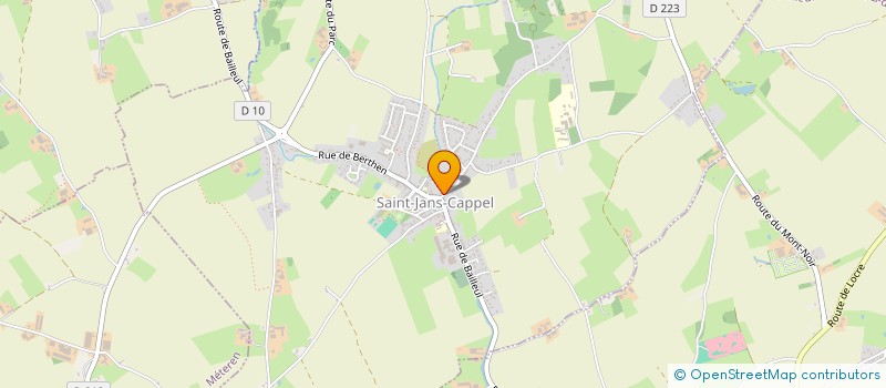 localisation de l'entreprise MADAME CHRISTELLE DYCKE  SAINT-JANS-CAPPEL
